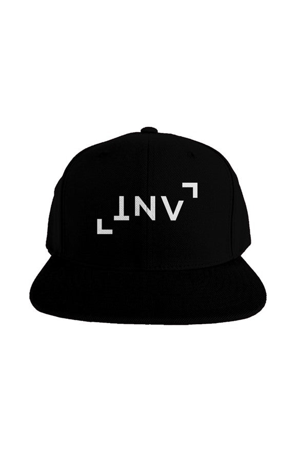 INV Black and White Snapback