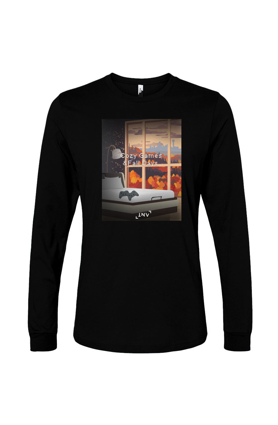 Cozy Games and Fall Days Long Sleeve Tee